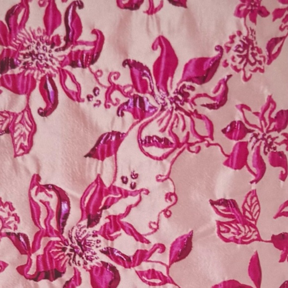 Lilly Pulitzer Killiana shift brocade Dress with Embellished Collar,NWT size 6 - Picture 6 of 9